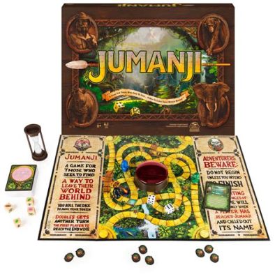 Jumanji! A Fantastical Board Game that Unleashes Mayhem and Adventure upon a Sleepy Town